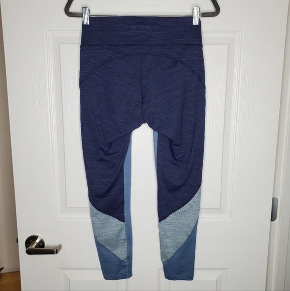 Outdoor Voices Blue High Rise Zoom Tech Sweat 7/8 Tight Leggings - Picture 5 of 9